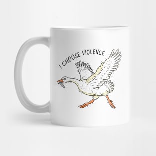 Goose Choose Violence Mug